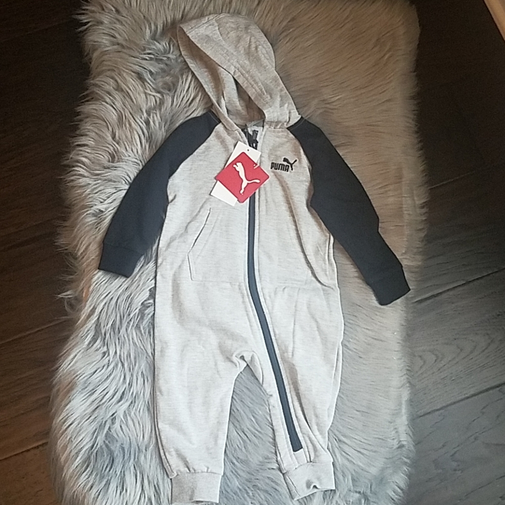 Nwt!Puma infant boy one piece bodysuit